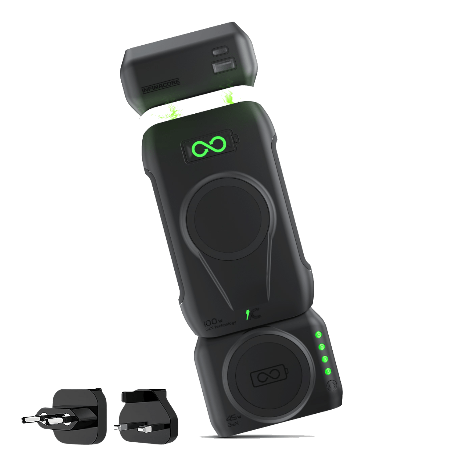 P4: Ultimate Portable Charging System – InfinaCore®