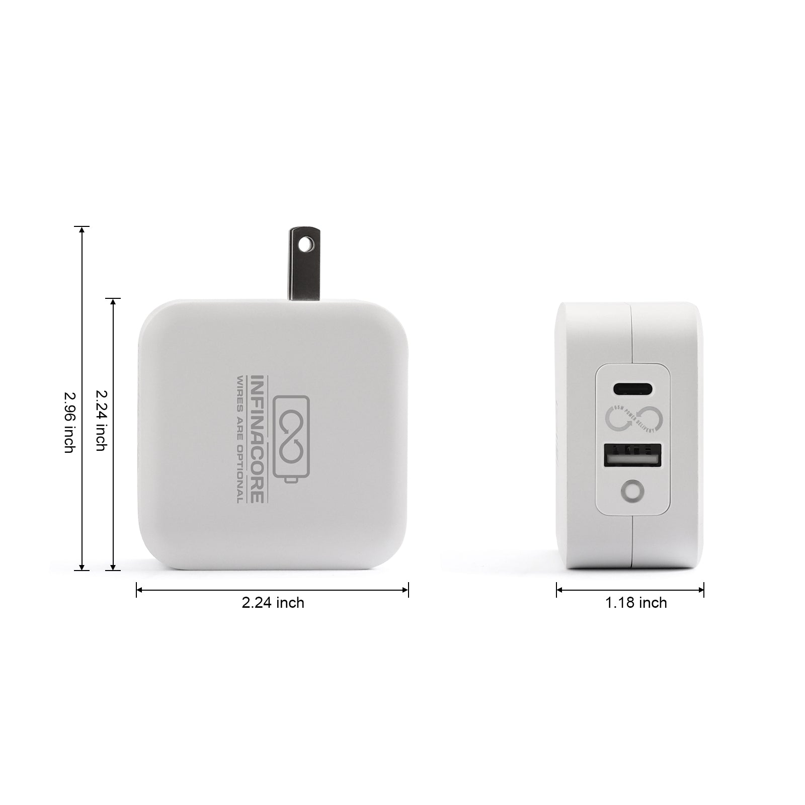 PowerPlug 65W Wall Charger - InfinaCore®