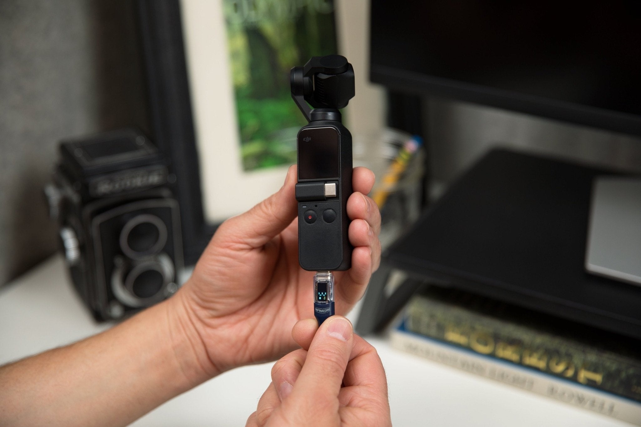 Woven LED Wattage 100W Display Cable - InfinaCore®