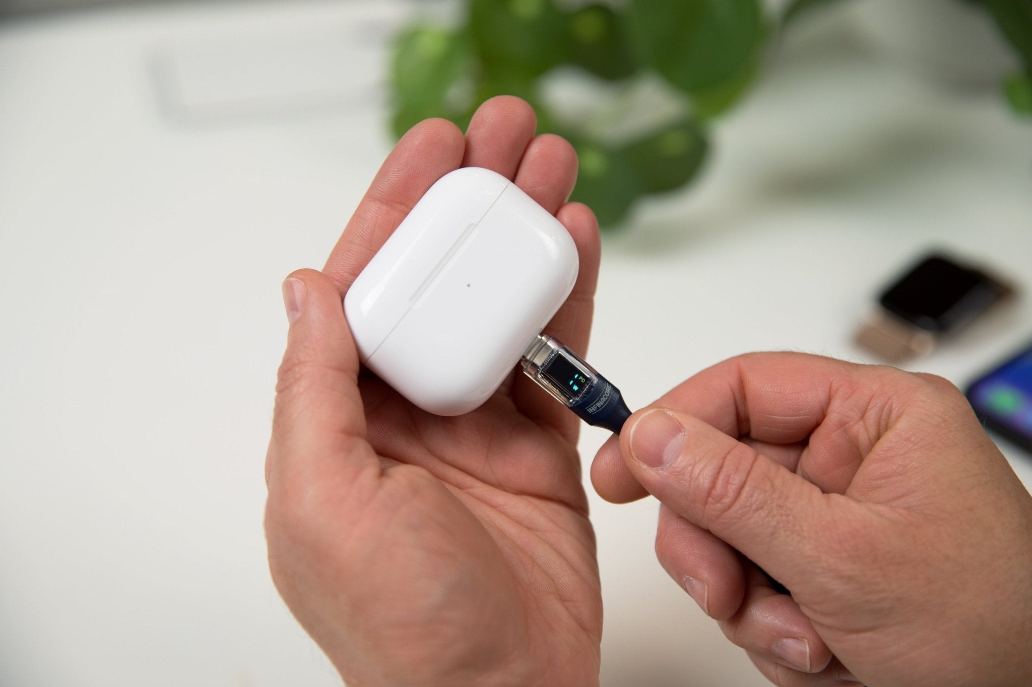 Woven LED Wattage 100W Display Cable - InfinaCore®